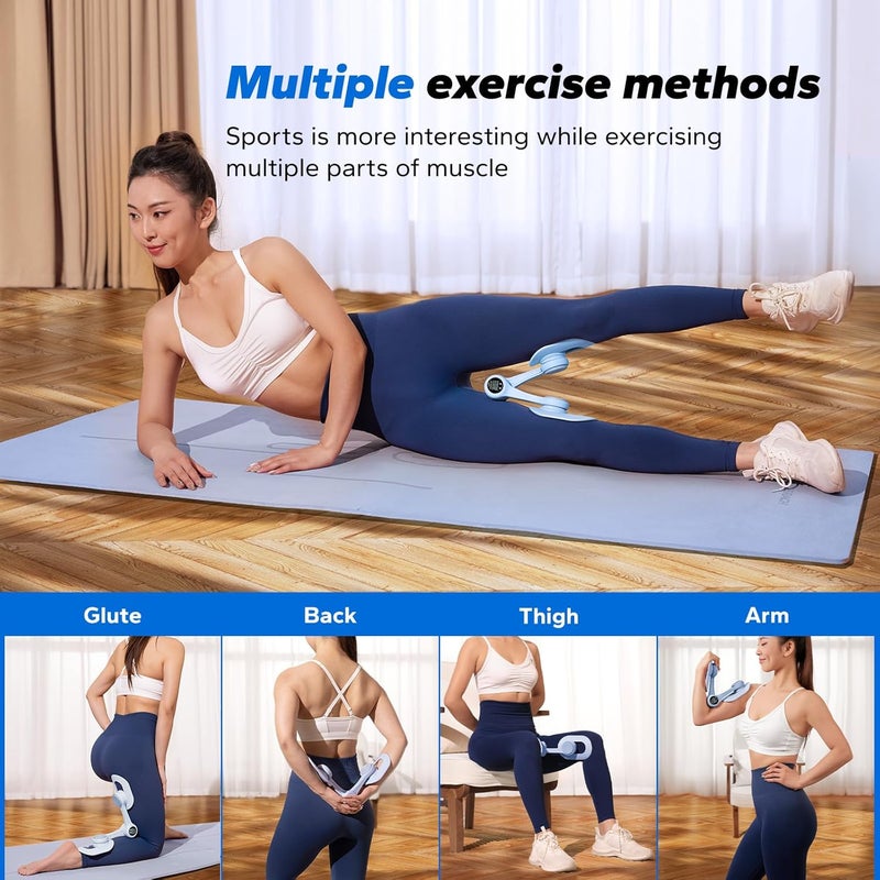 Merach Thigh Trainer, Pelvic Floor Muscle Trainer, Inner Thigh Exercise Workout Equipment for Home Gym, Pelvic Floor Strengthening Women - Image 2